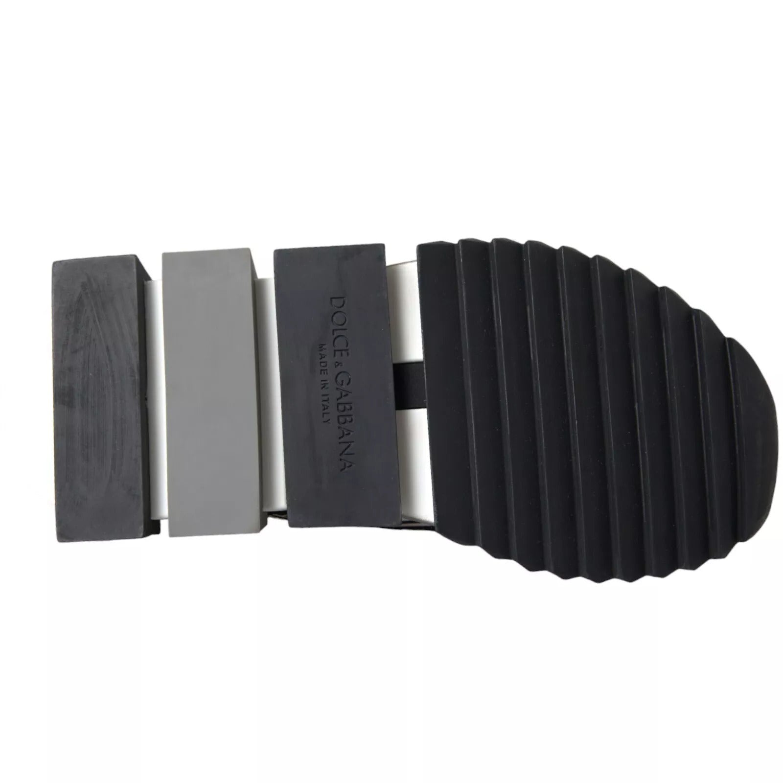 Dolce & Gabbana Black White Slip On Sorrento Sneakers Shoes Dolce & Gabbana