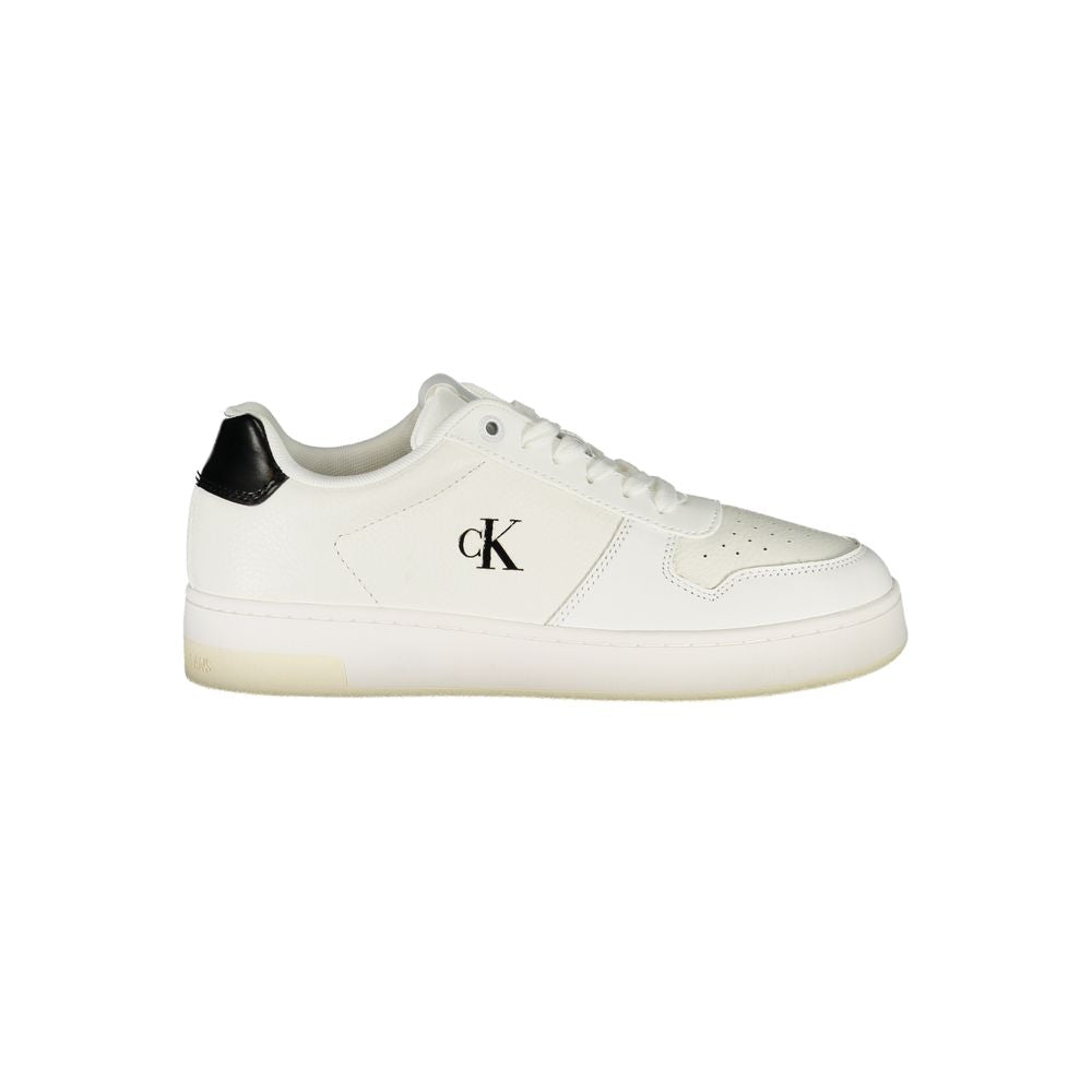 Calvin Klein White Leather Women Sneaker Calvin Klein