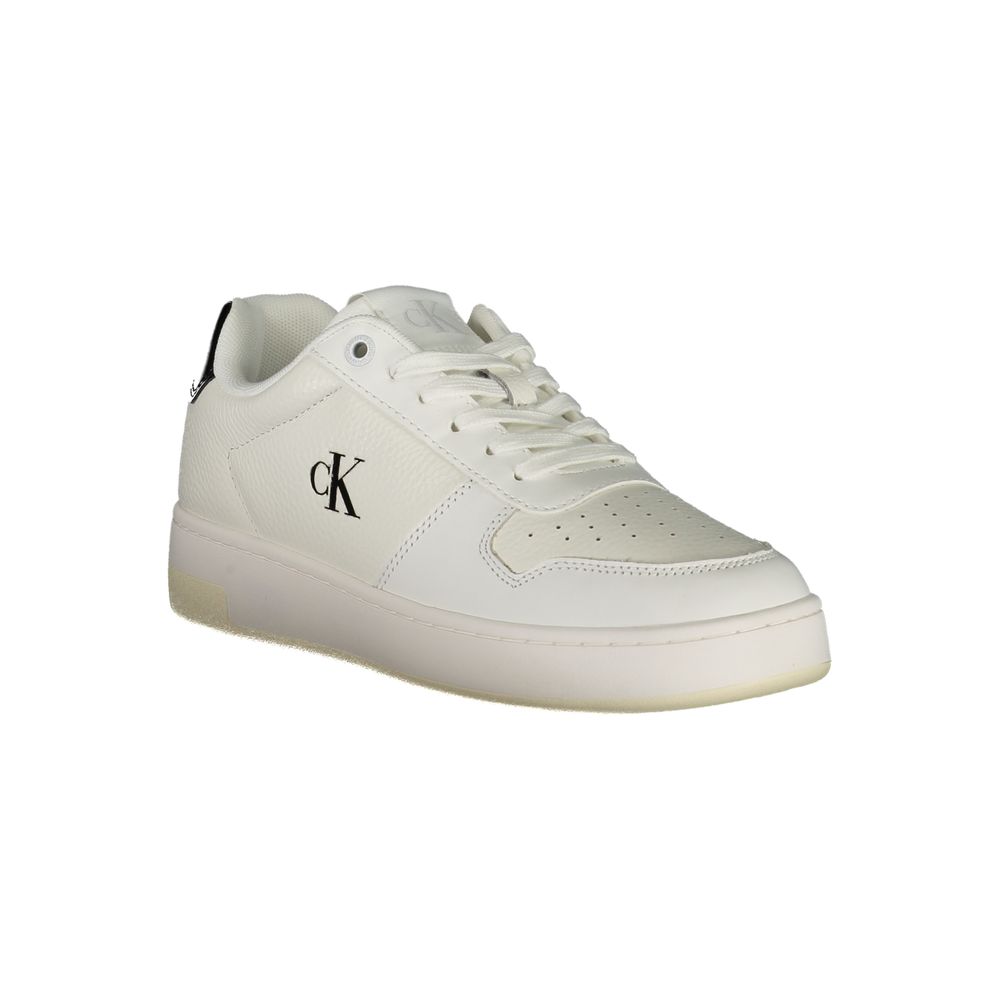 Calvin Klein White Leather Women Sneaker Calvin Klein