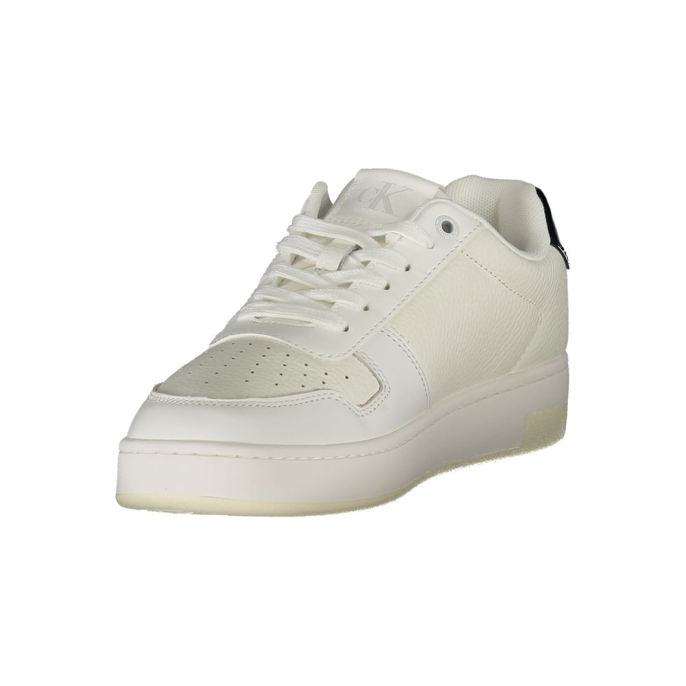 Calvin Klein White Leather Women Sneaker Calvin Klein