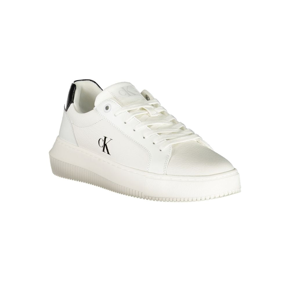 Calvin Klein White Leather Women Sneaker Calvin Klein