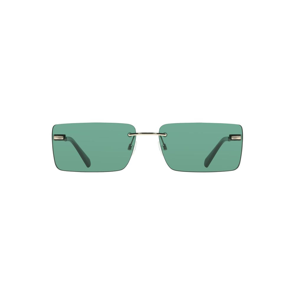 Calvin Klein Green Metal Women Sunglass Calvin Klein