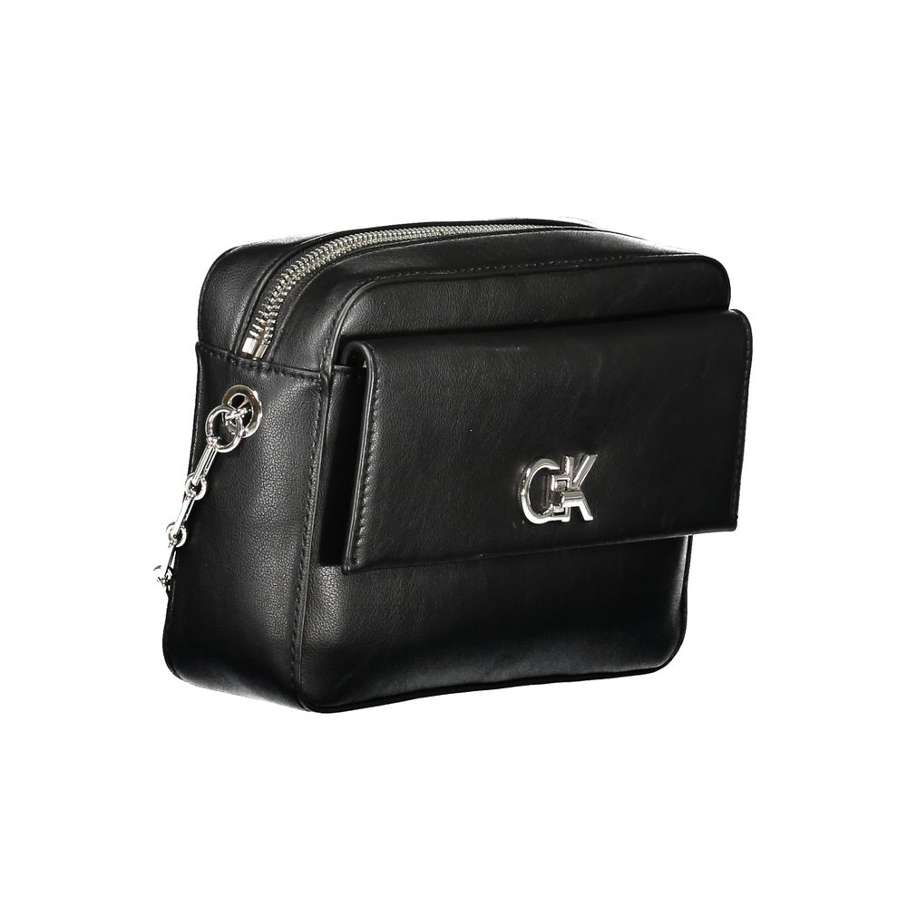 Calvin Klein Black Polyester Women Handbag Calvin Klein