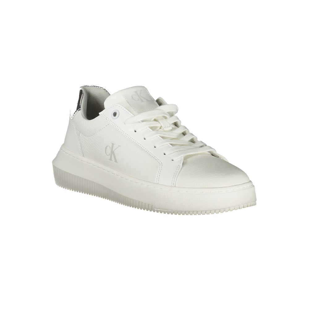 Calvin Klein White Polyethylene Women Sneaker Calvin Klein