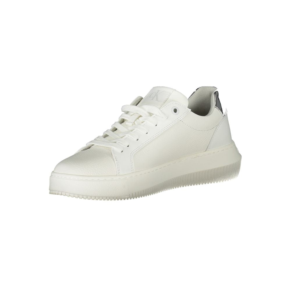 Calvin Klein White Polyethylene Women Sneaker Calvin Klein