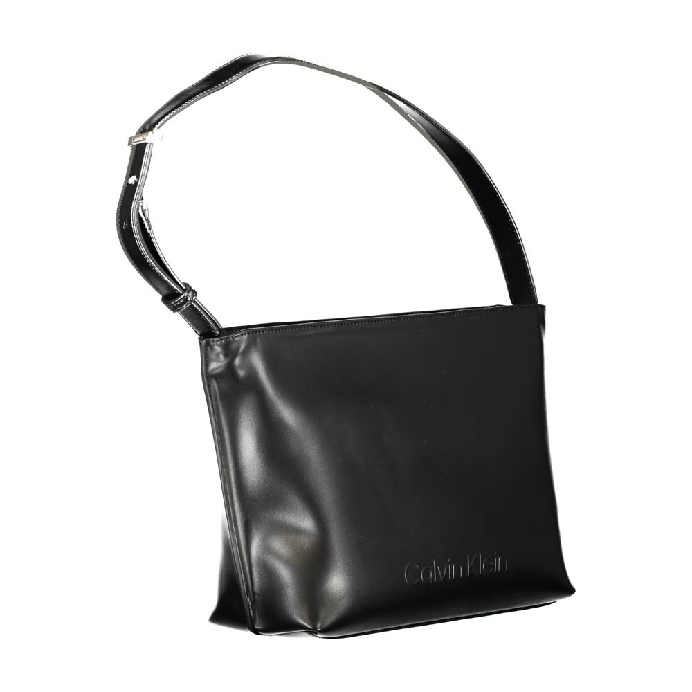 Calvin Klein Black Polyester Women Handbag Calvin Klein