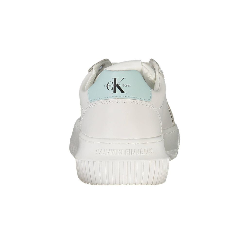 Calvin Klein White Recycled Polyester Women Sneaker Calvin Klein