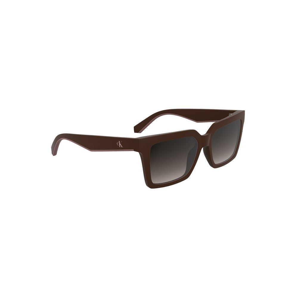 Calvin Klein Red Bio-Based Fabric Women Sunglass Calvin Klein