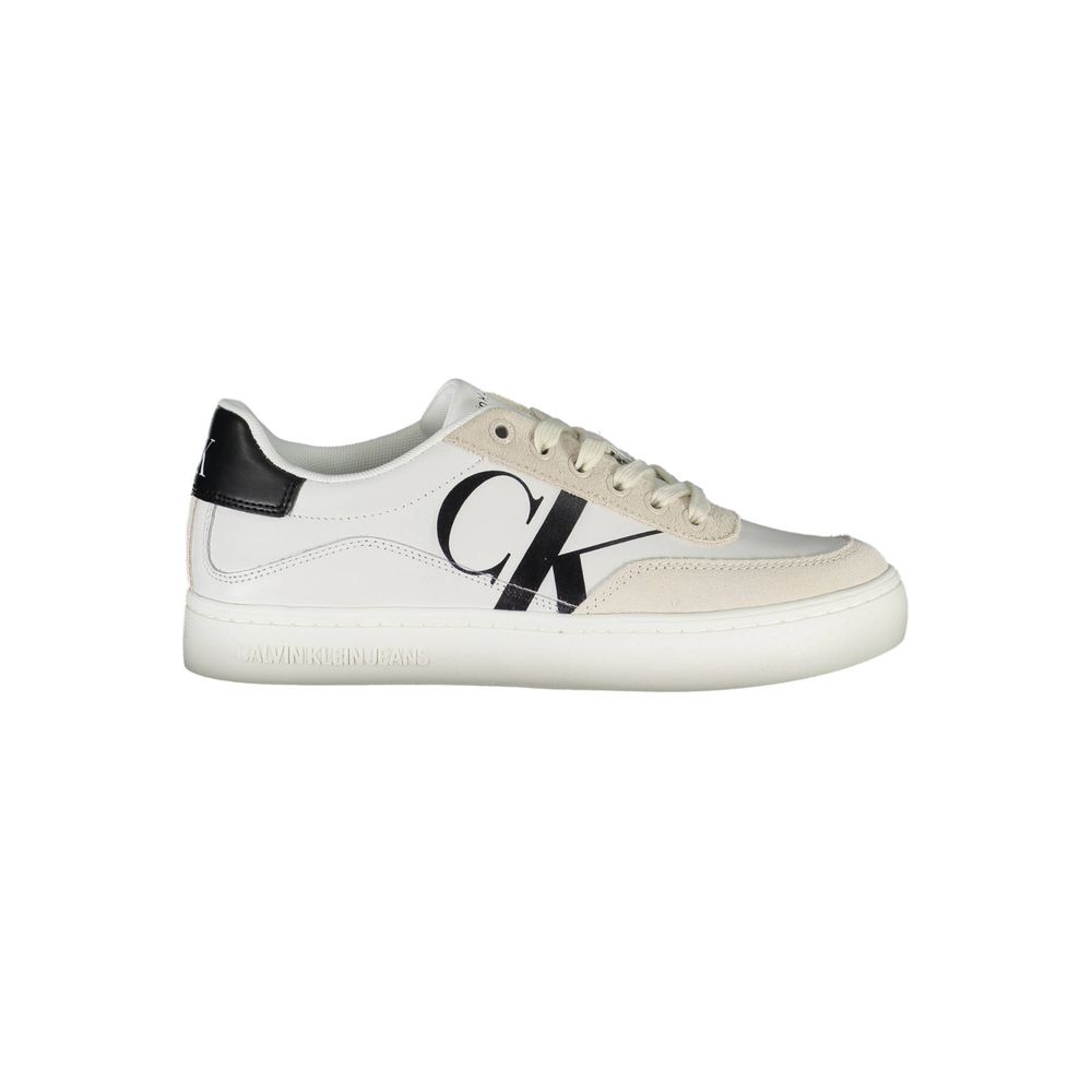 Calvin Klein White Polyester Sneaker Calvin Klein
