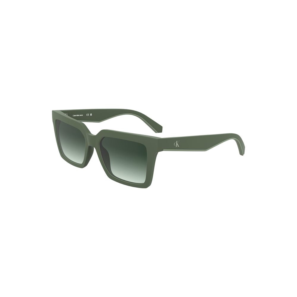 Calvin Klein Green Bio-Based Fabric Women Sunglasses Calvin Klein