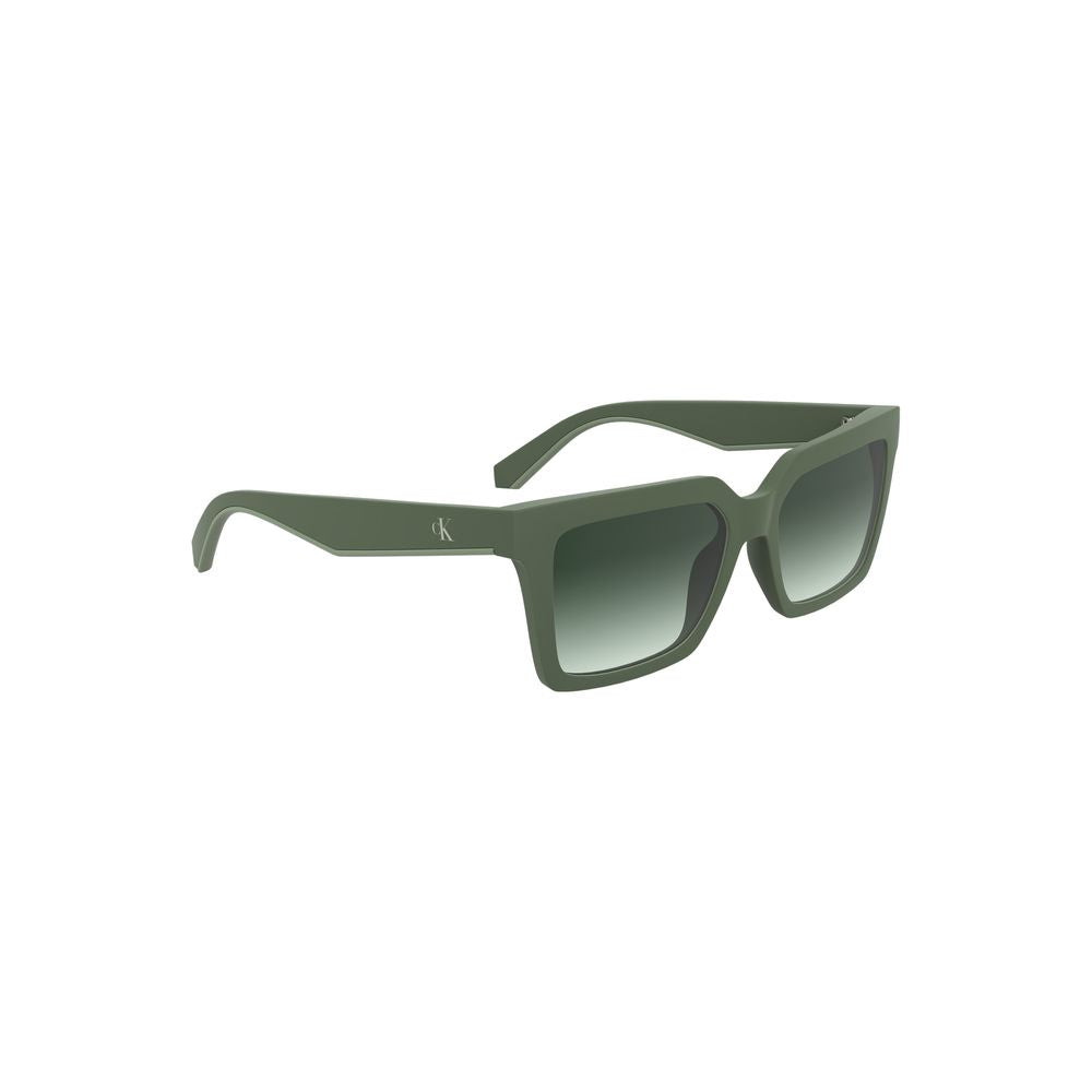 Calvin Klein Green Bio-Based Fabric Women Sunglasses Calvin Klein