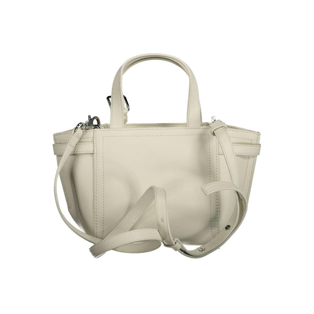 Calvin Klein White Polyester Handbag Calvin Klein
