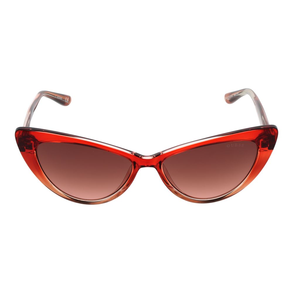 Guess Burgundy Women Sunglass Guess
