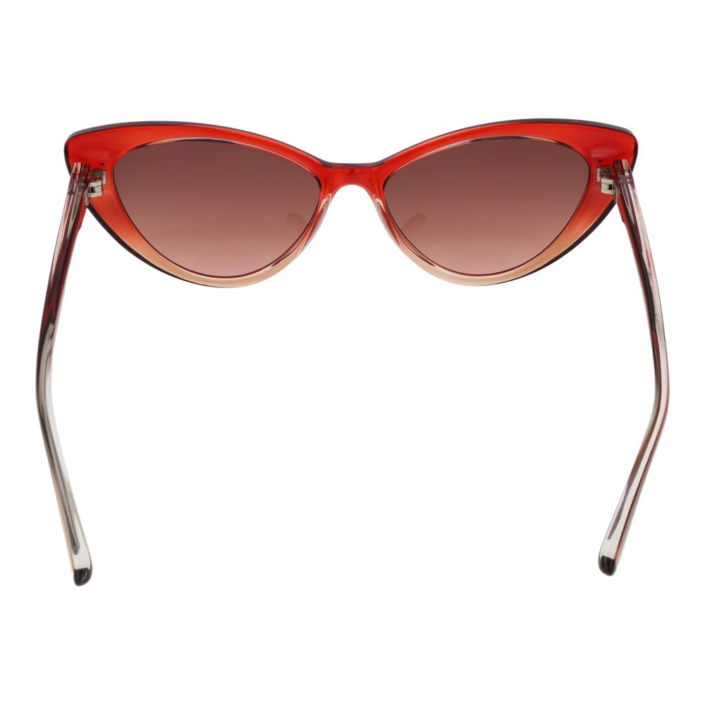 Guess Burgundy Women Sunglass Guess