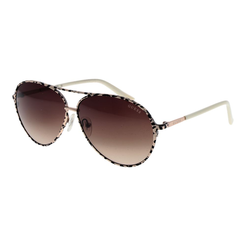 Guess Cream Women Sunglass Guess