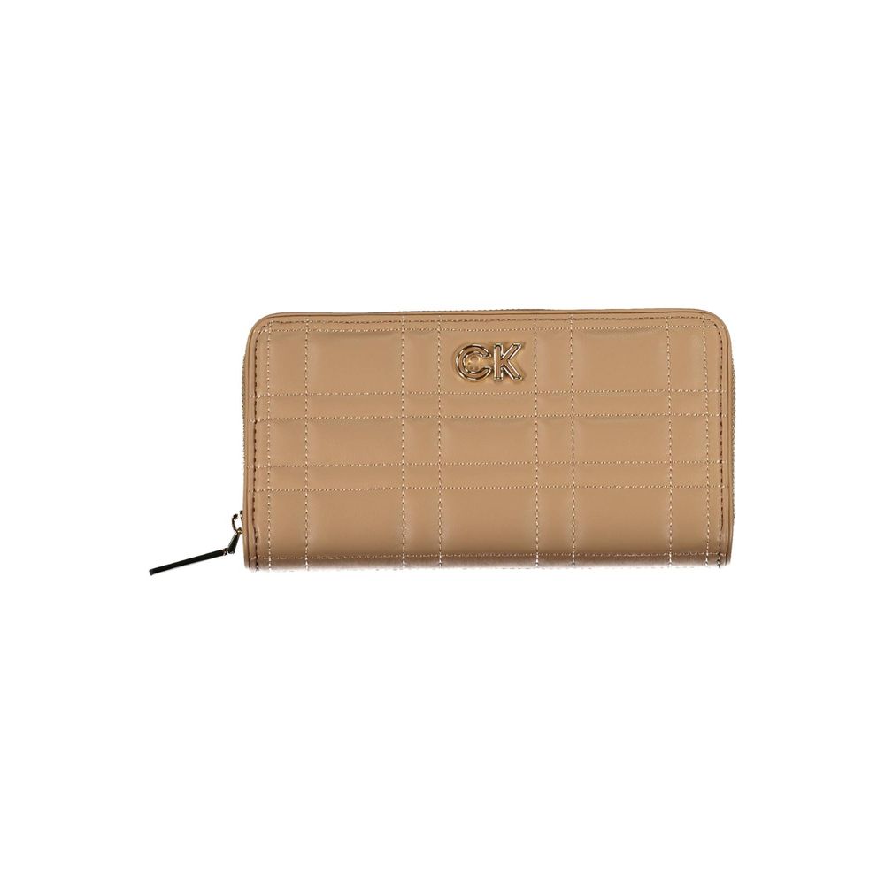 Calvin Klein Beige Polyester Wallet Calvin Klein