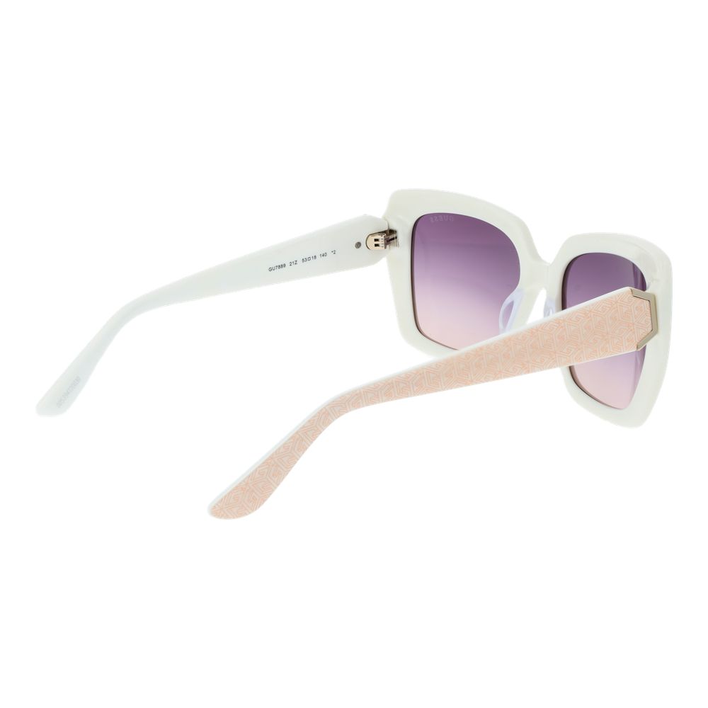 Guess White Women Sunglass Guess