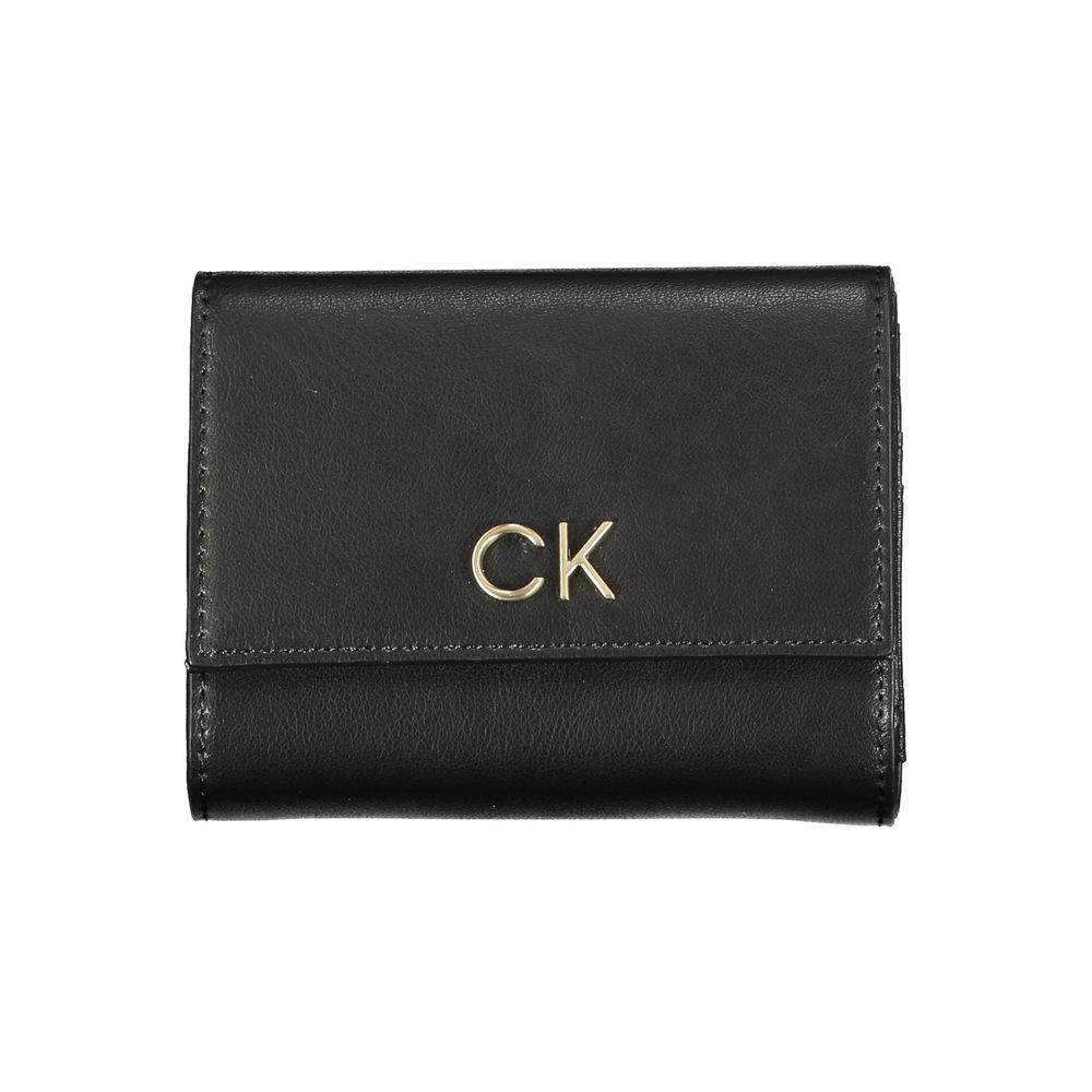 Calvin Klein Black Polyester Wallet Calvin Klein