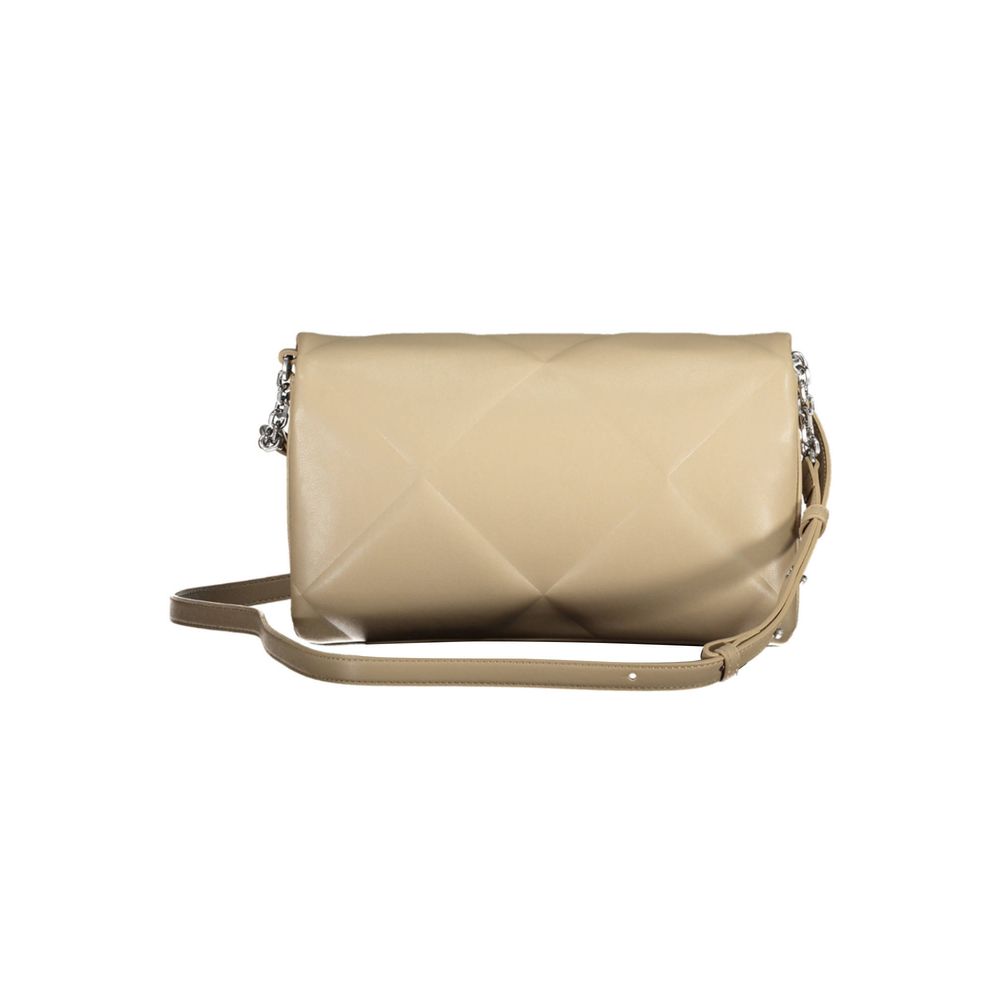 Calvin Klein Beige Polyester Handbag Calvin Klein