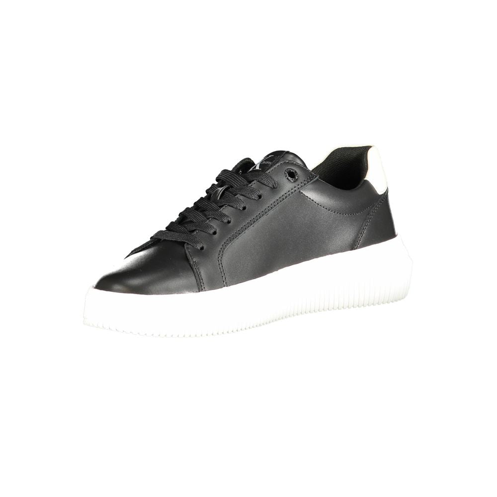 Calvin Klein Black Polyester Sneaker Calvin Klein