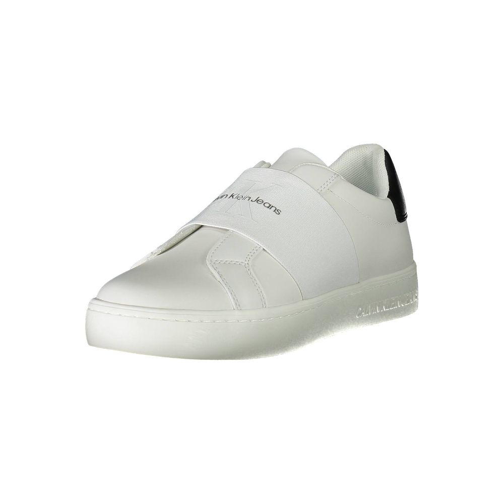 Calvin Klein White Polyester Sneaker Calvin Klein