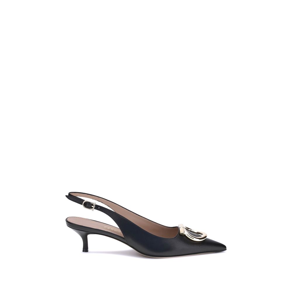 Ferragamo Gancini Slingback Pumps Ferragamo