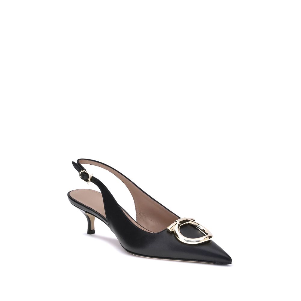 Ferragamo Gancini Slingback Pumps Ferragamo