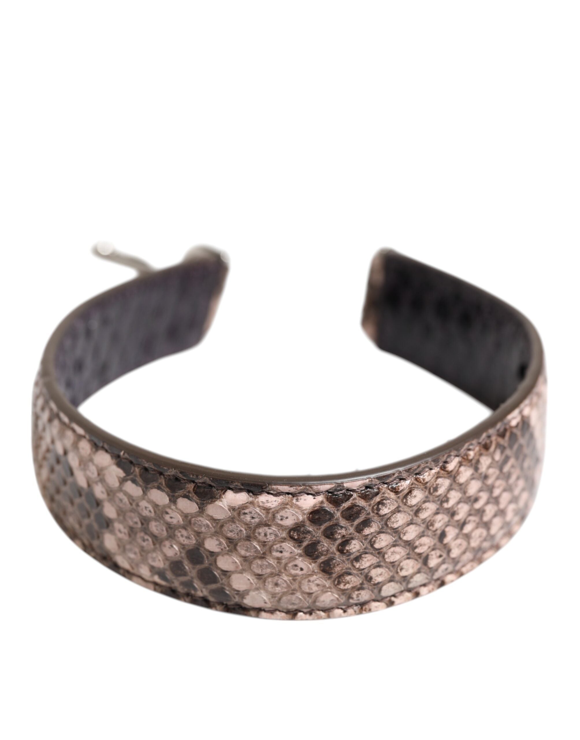 Dolce & Gabbana Brown Exotic Leather Handbag Accessory Shoulder Strap Dolce & Gabbana