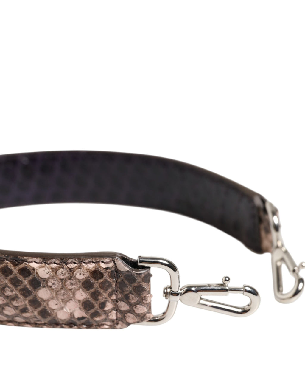 Dolce & Gabbana Brown Exotic Leather Handbag Accessory Shoulder Strap Dolce & Gabbana
