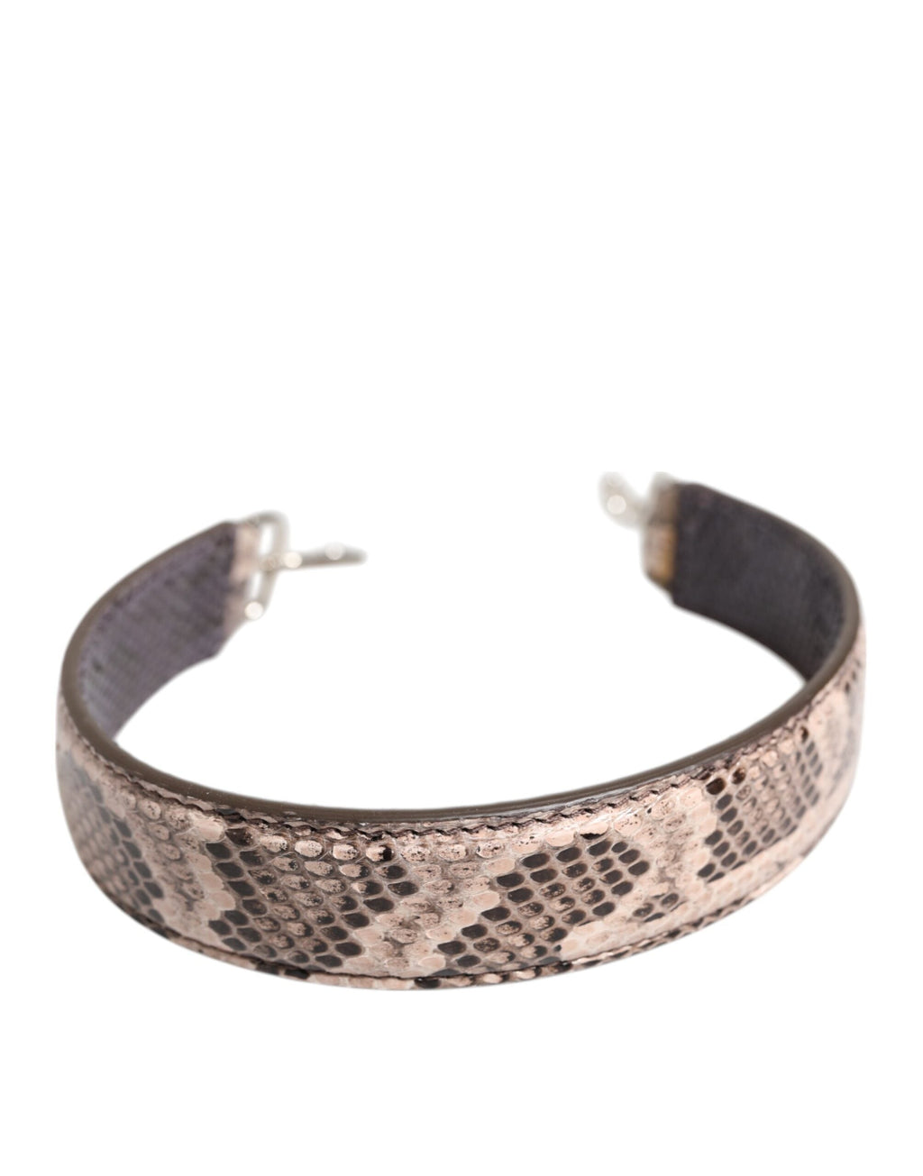 Dolce & Gabbana Beige Exotic Leather Handbag Accessory Shoulder Strap Dolce & Gabbana