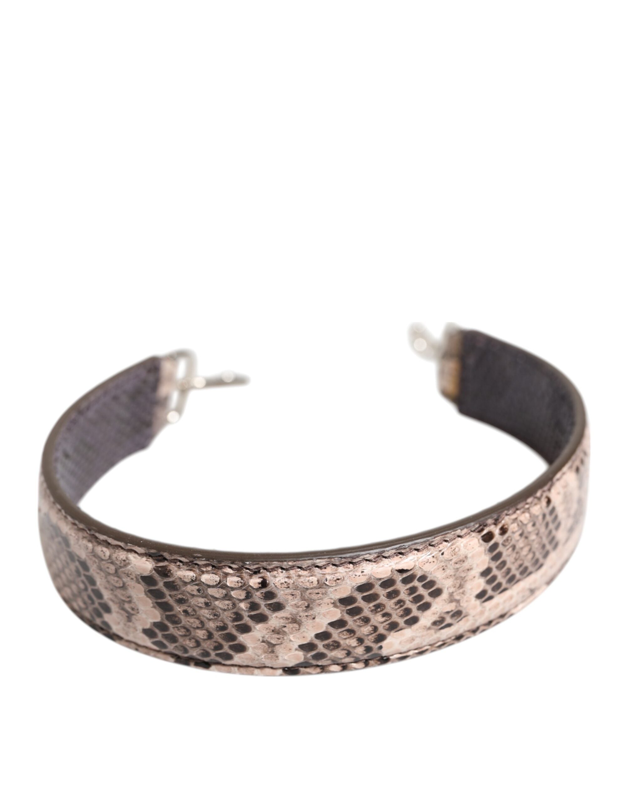 Dolce & Gabbana Beige Exotic Leather Handbag Accessory Shoulder Strap Dolce & Gabbana