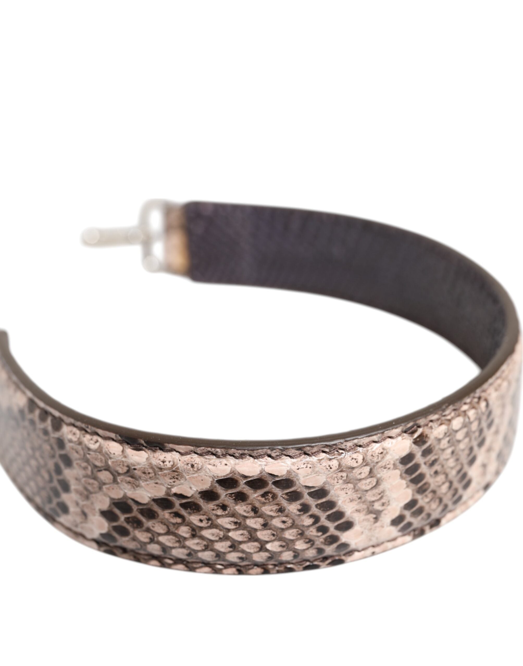 Dolce & Gabbana Beige Exotic Leather Handbag Accessory Shoulder Strap Dolce & Gabbana