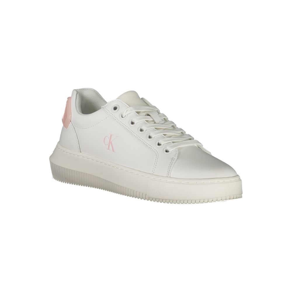 Calvin Klein White Leather Women Sneaker Calvin Klein