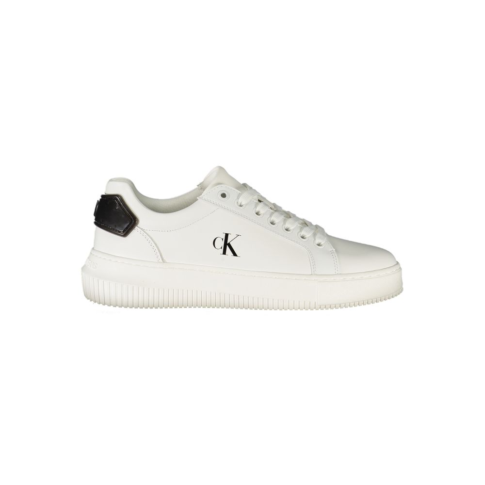 Calvin Klein White Leather Women Sneaker Calvin Klein