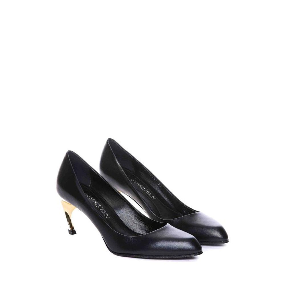 Alexander McQueen Armadillo Leather Pumps Alexander McQueen