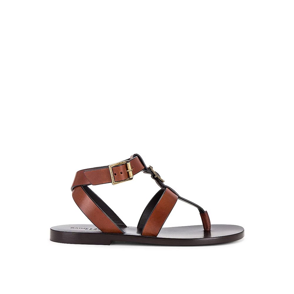 Saint Laurent Hardy Leather Sandals Saint Laurent