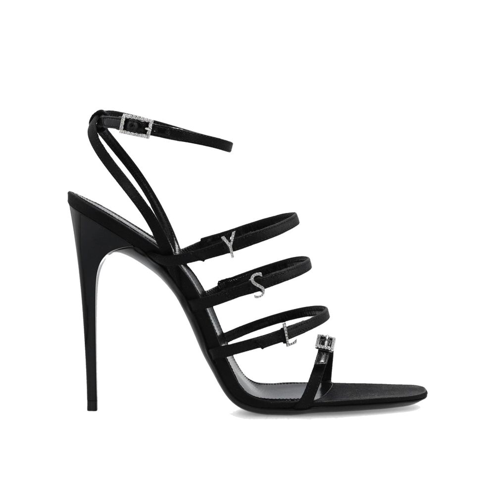 Saint Laurent Jerry Satin Sandals Saint Laurent