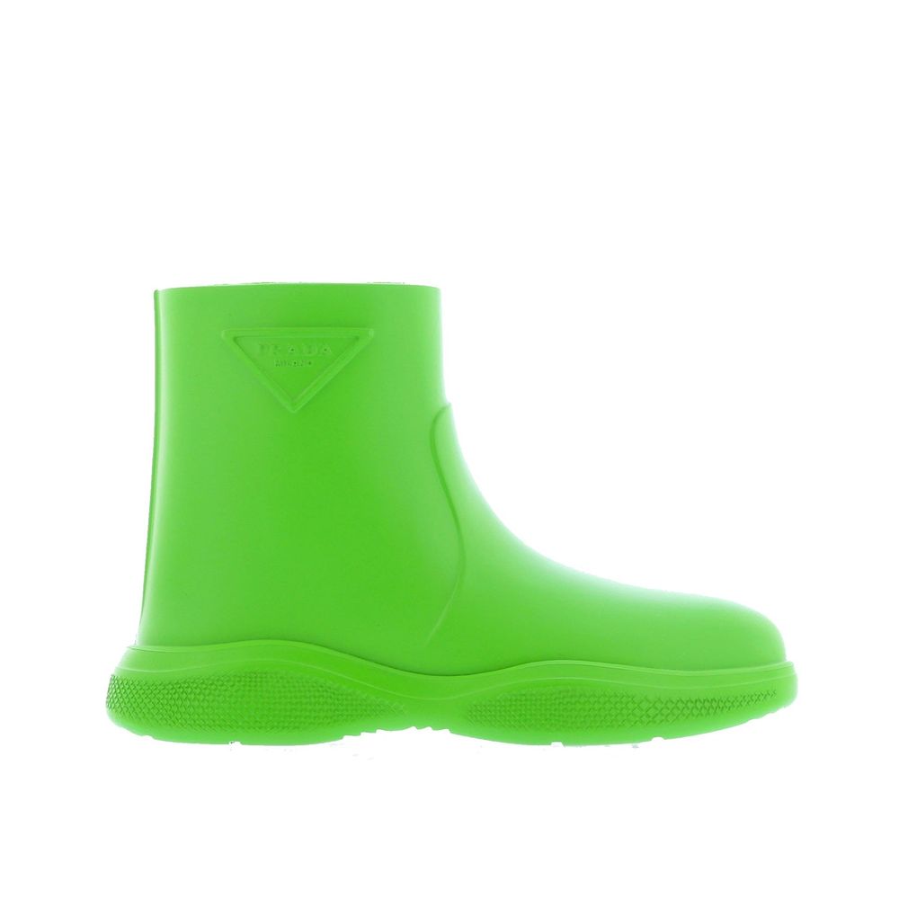 Prada Logo Rubber Boots Prada