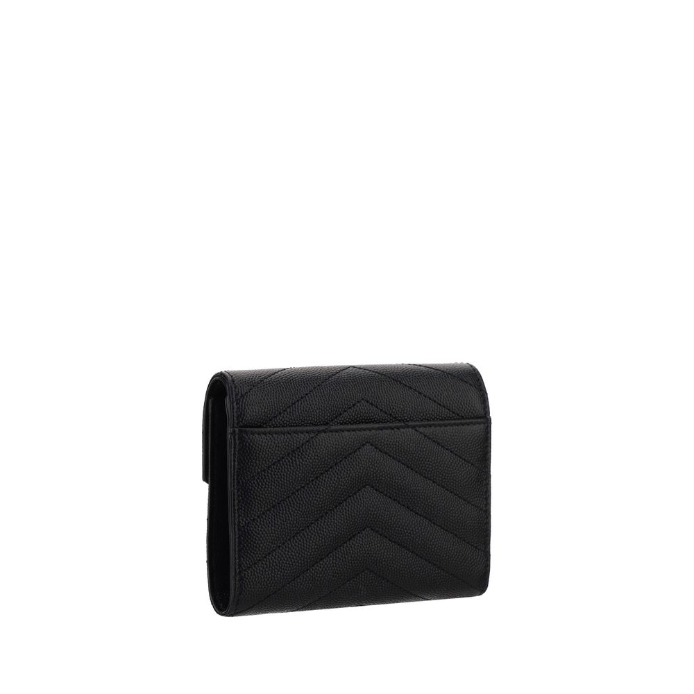 Saint Laurent Cassandre Matelassé Wallet Saint Laurent