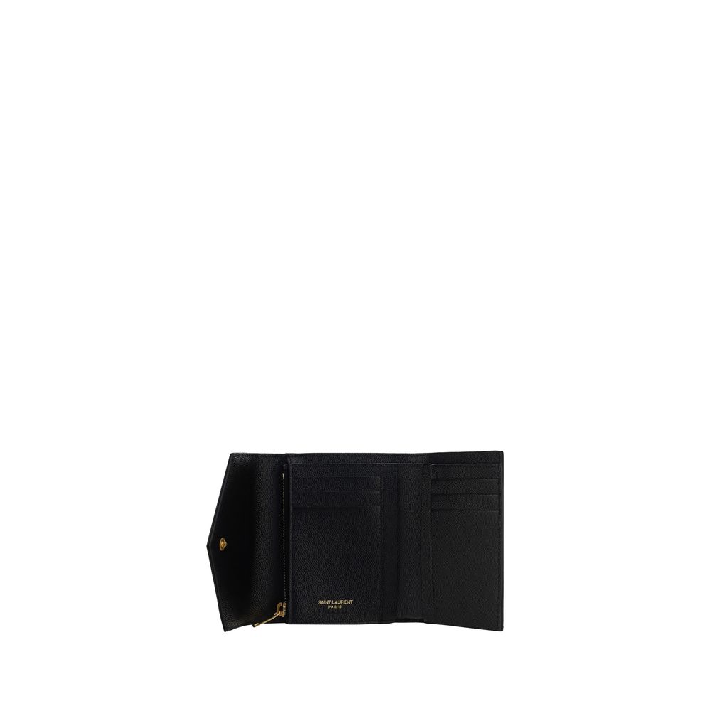 Saint Laurent Cassandre Matelassé Wallet Saint Laurent
