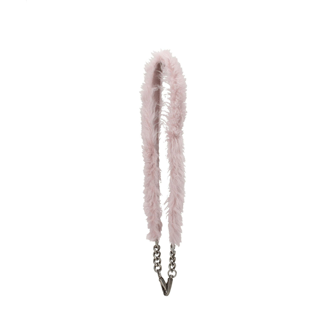 Miu Miu Pink Fur Shoulder Bags Miu Miu