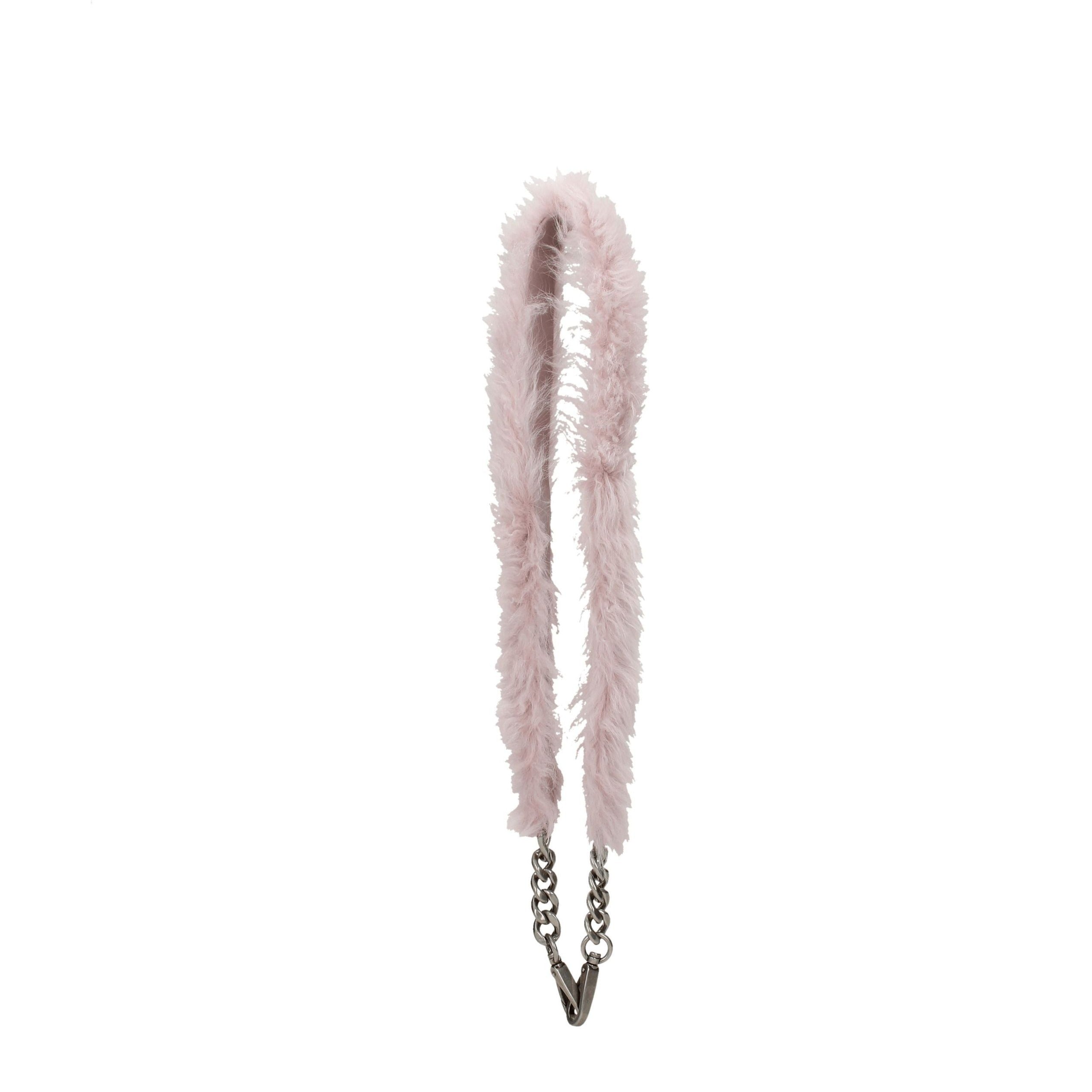 Miu Miu Pink Fur Shoulder Bags Miu Miu