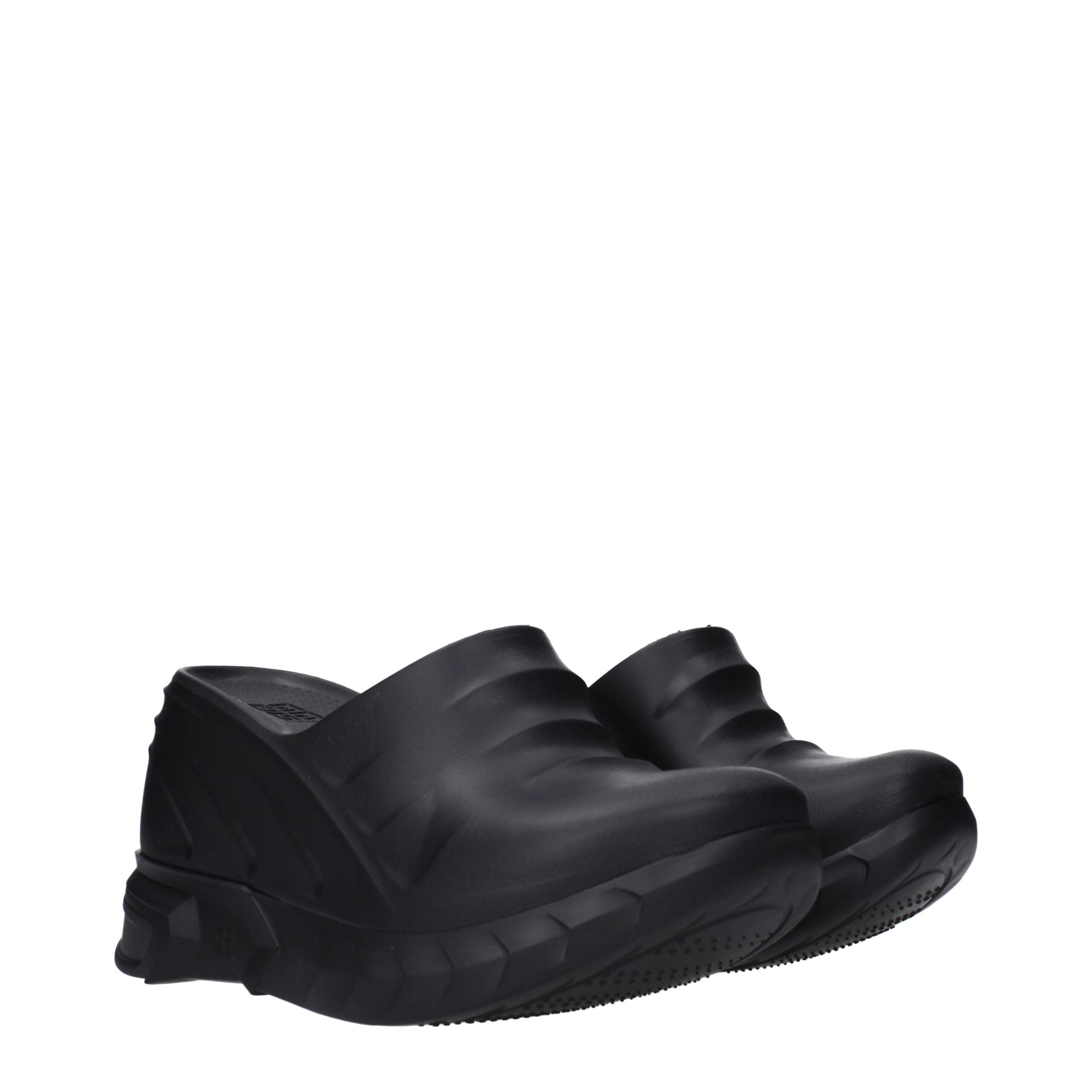 Givenchy Black Cotton Slippers Givenchy