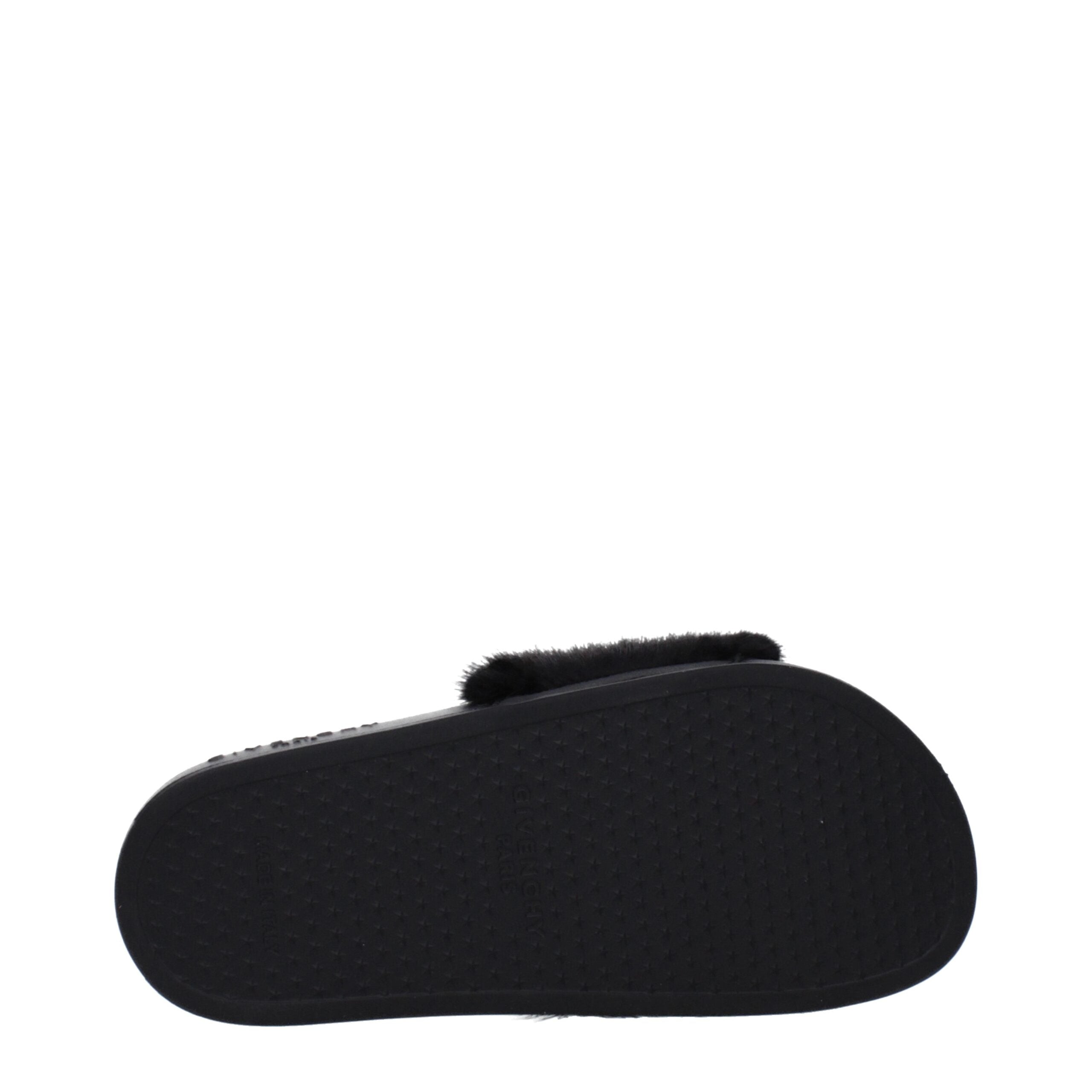 Givenchy Black Cotton Slippers Givenchy