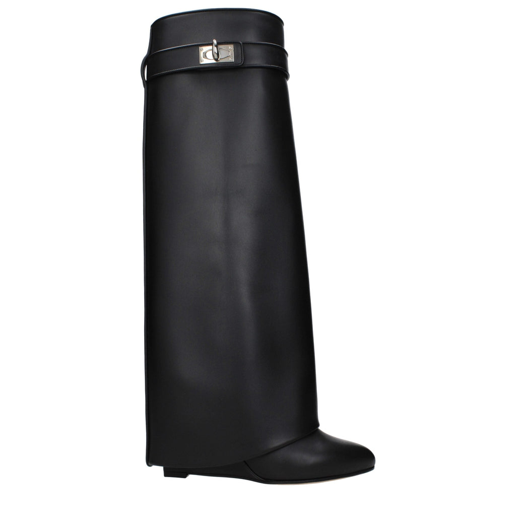 Givenchy Black Leather Boots Givenchy