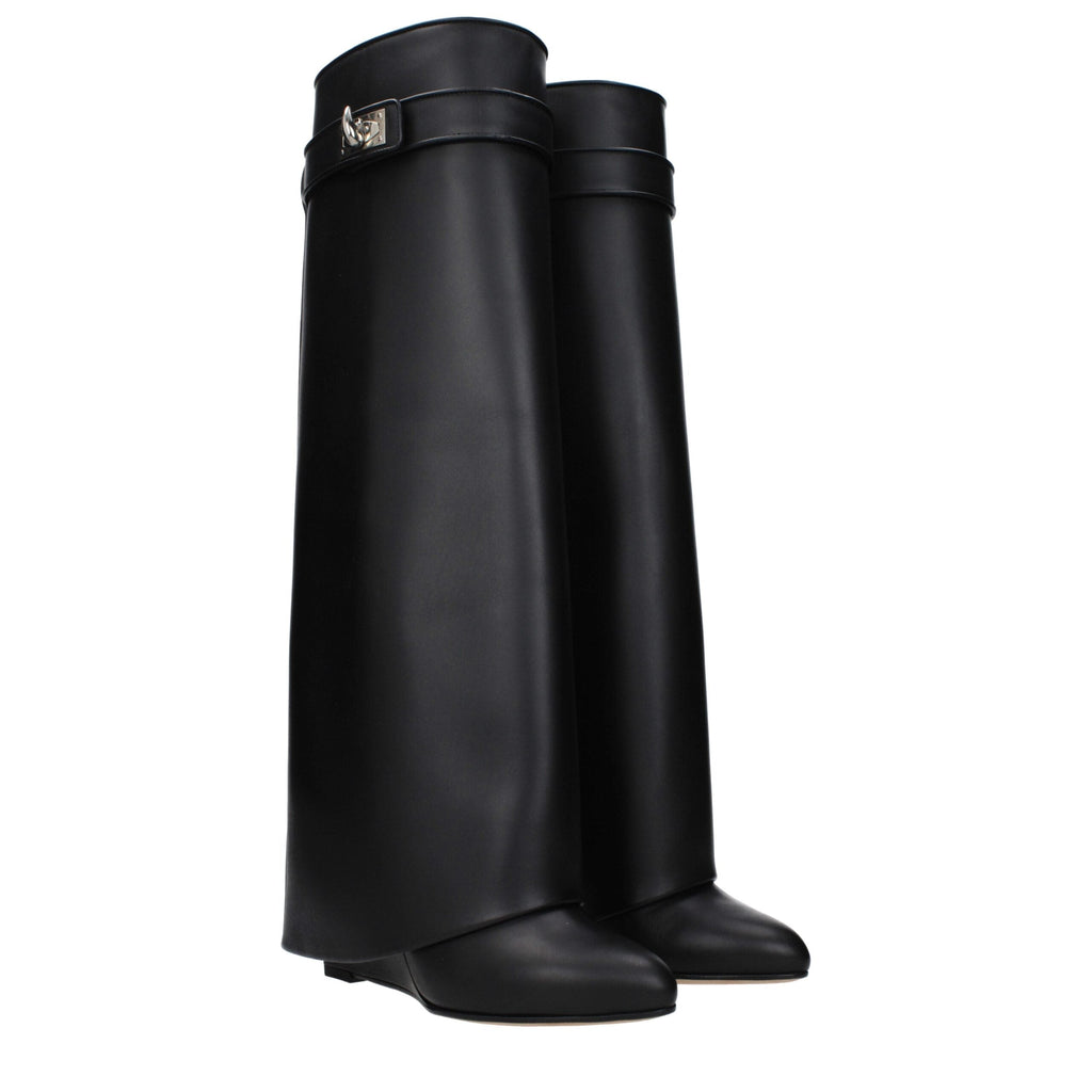 Givenchy Black Leather Boots Givenchy