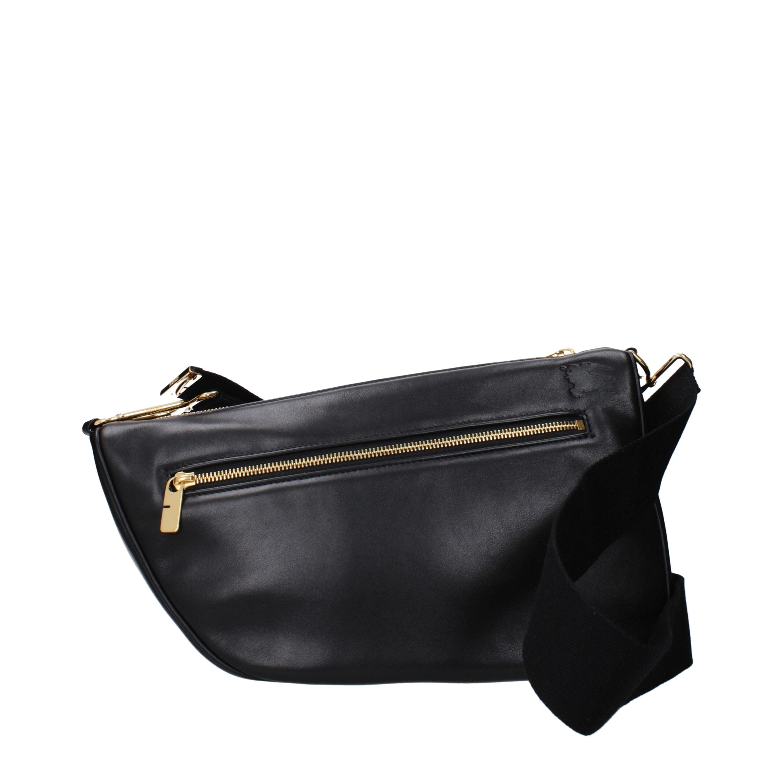 Burberry Black Leather Crossbody Bag Burberry