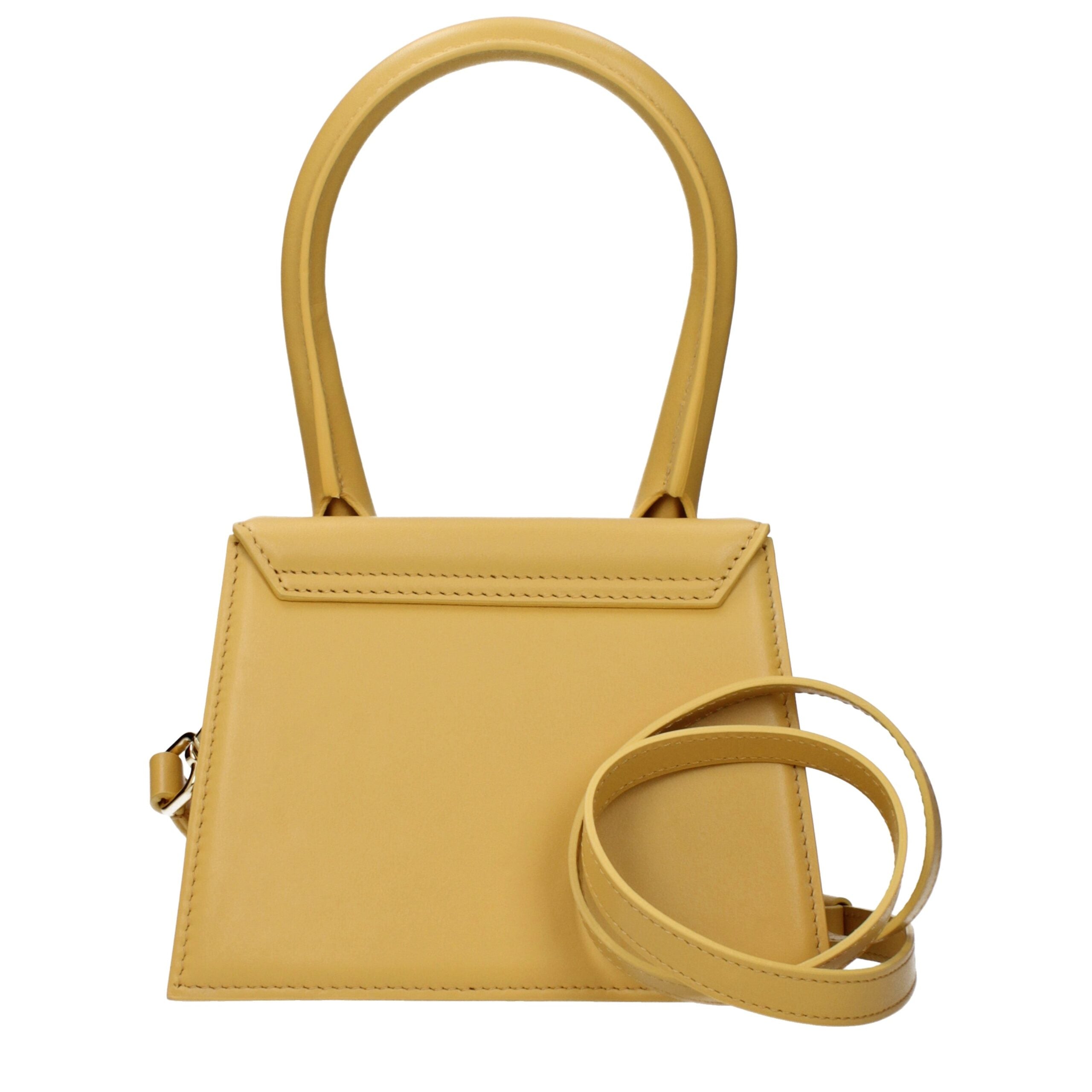 Jacquemus Yellow Leather Handbag Jacquemus