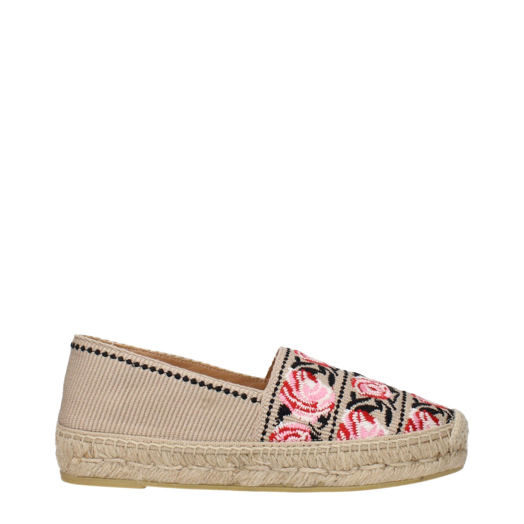 Prada Beige Fabric Espadrilles Prada