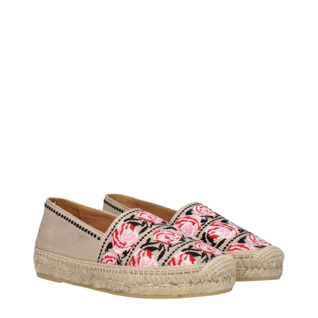 Prada Beige Fabric Espadrilles Prada